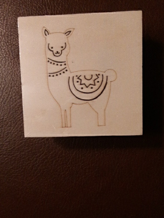 Other - Wood Llama Box